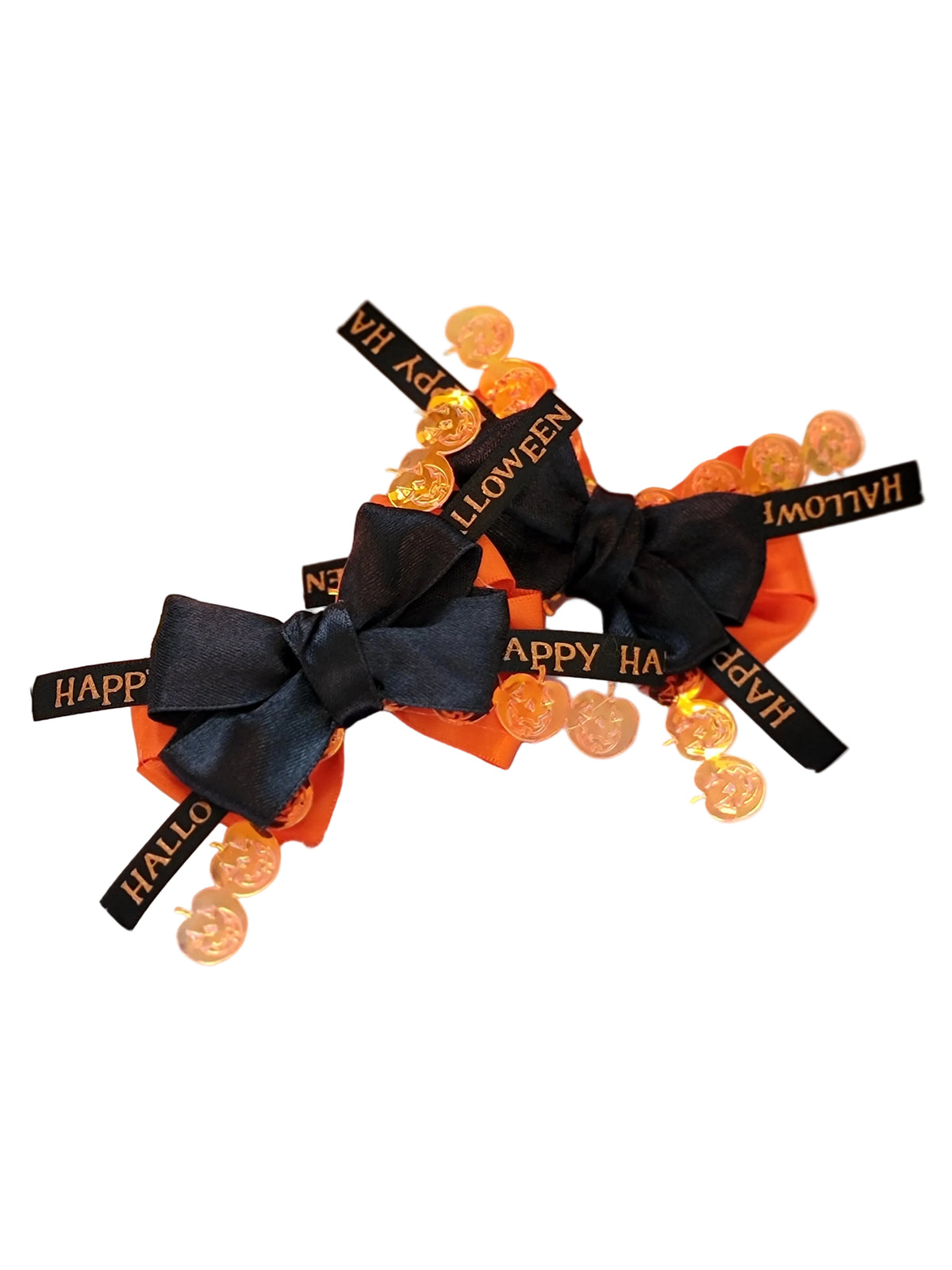 Fancy Happy Halloween bow