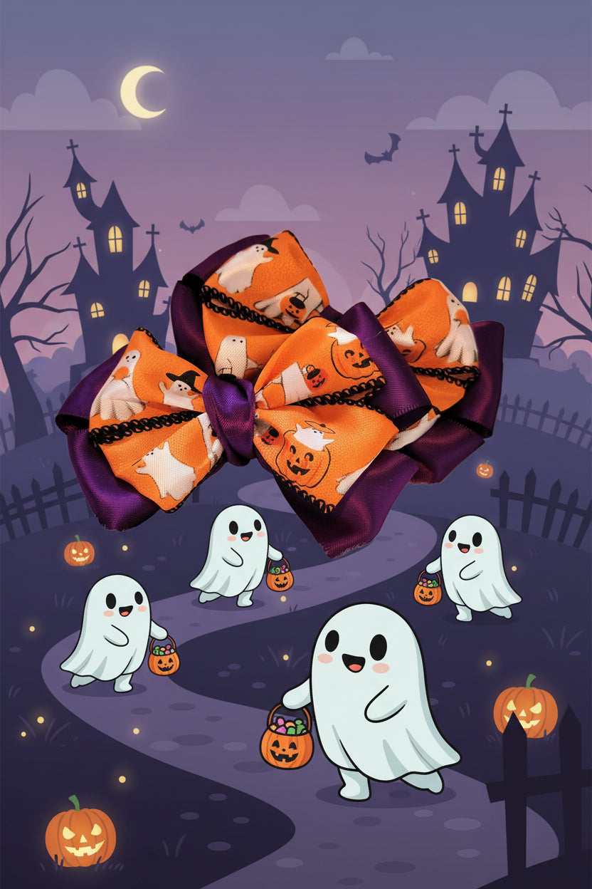 Halloween Favorites 4-Pack | Kids Hair Bow Bundle