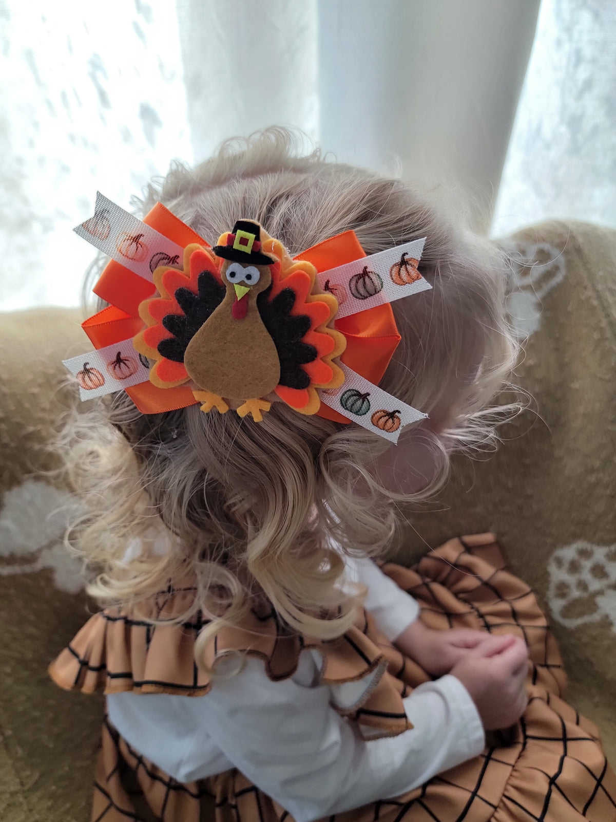 Mr. Pumpkin bow