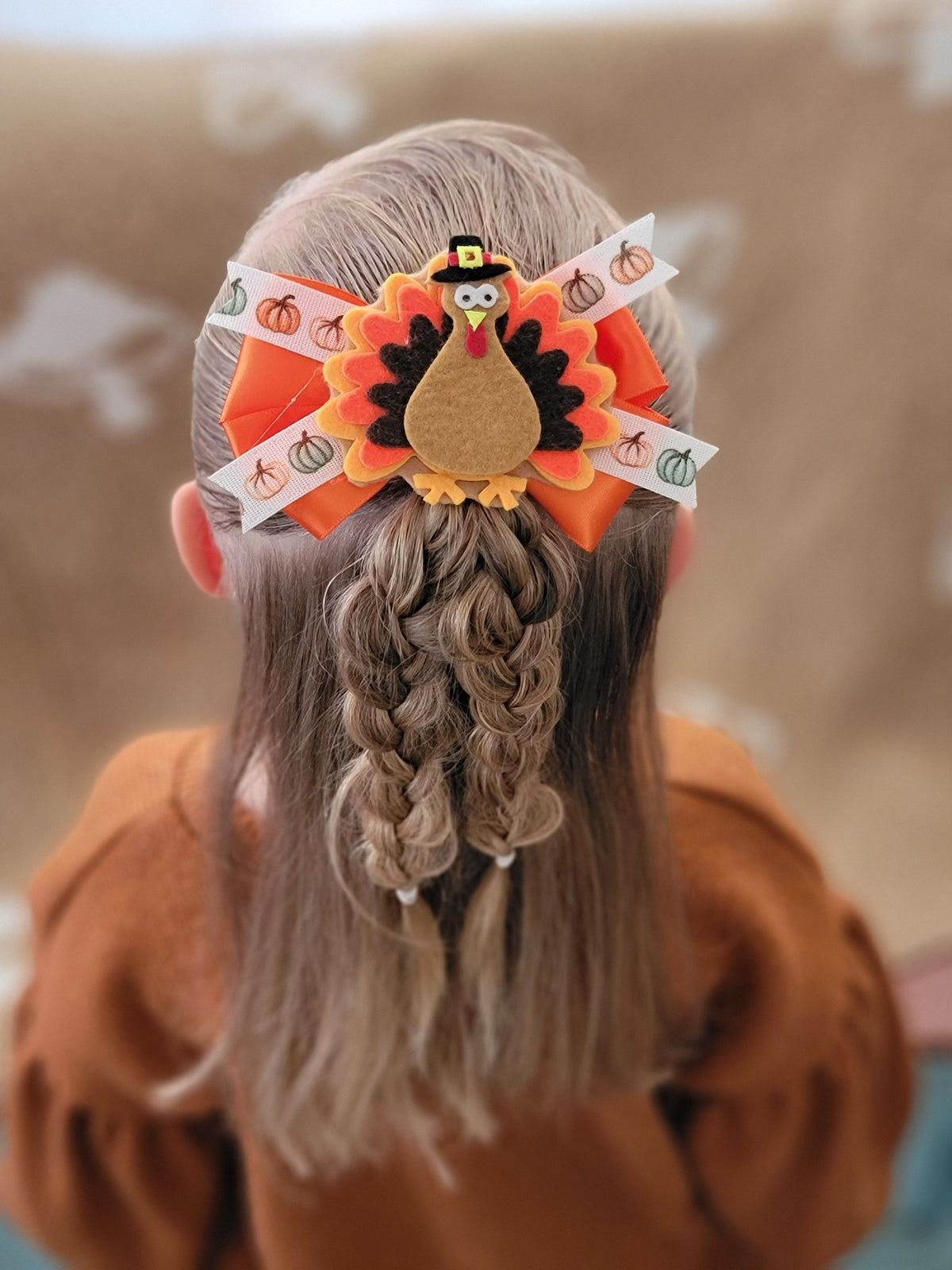Mr. Pumpkin bow