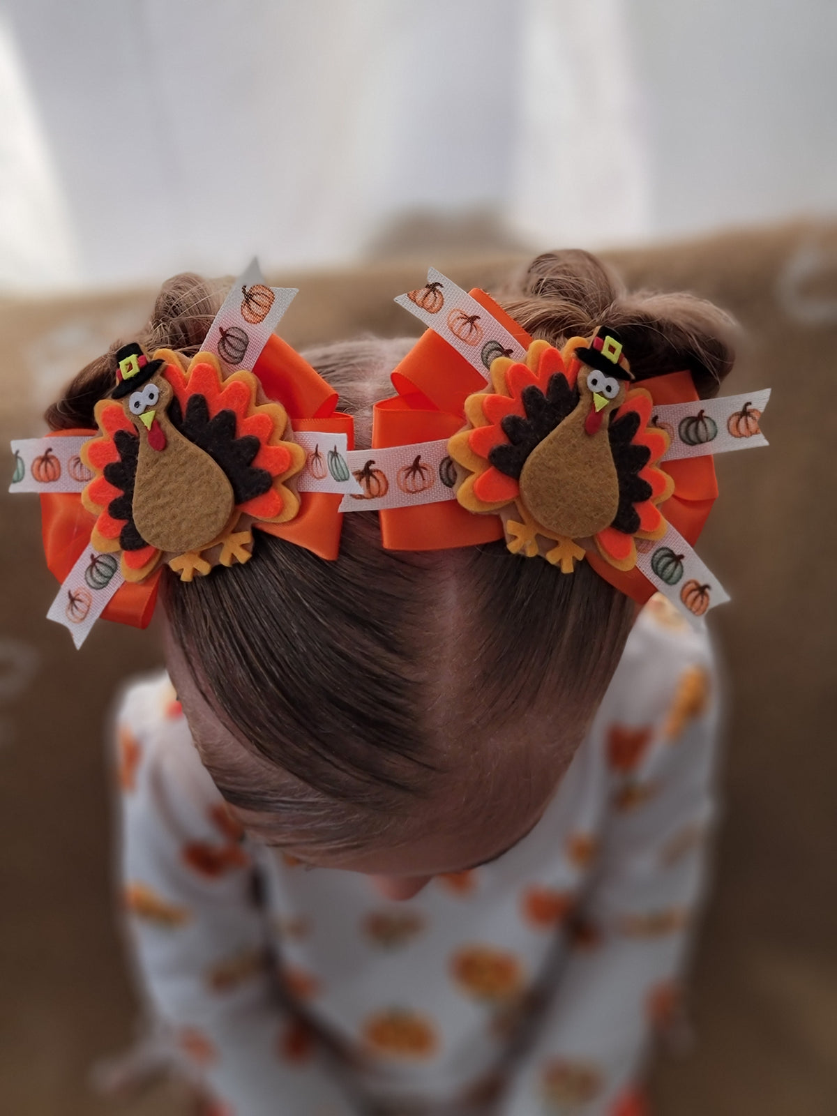 Mr. Pumpkin bow